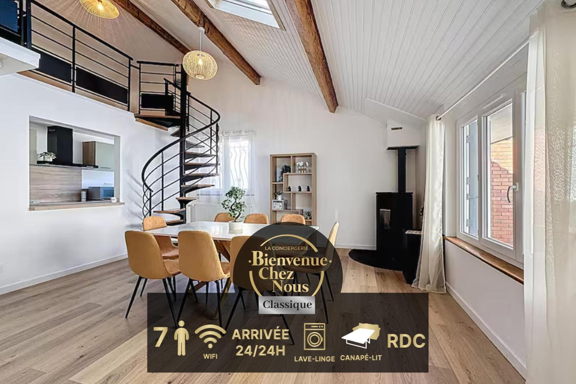 Maison 7 Personnes Quartier Oradou Pardieu Clermont-Ferrand